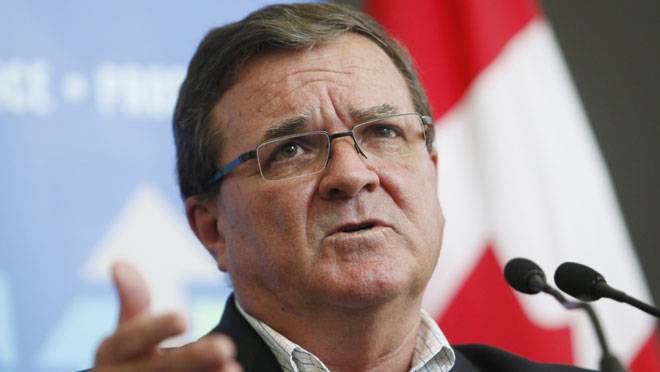 Finance Minister, Jim Flahert